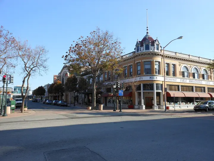 Historic Main Street in downtown Salinas